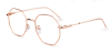 Round Bifocal Lenses glasses, Rose Golden-l