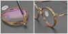 Round Clear Glasses
