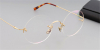 Round Glasses for Men Steve Jobs glasses, golden-l2