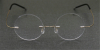 Round Glasses for Men Titanium Rimless-6