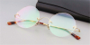 Round Glasses for Men Steve Jobs glasses, golden-fc
