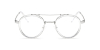 Clear Round Acetate Wrapped Aviator
