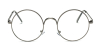 Round Bifocal Lenses-silver