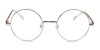No line bifocals reading glasses, Silve