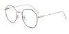 Round Bifocal Lenses glasses, Silver, Black-l