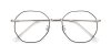 Round Bifocal Lenses glasses, Silver, Black