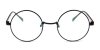 No line bifocals reading glasses, Black Frame