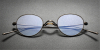 Titanium Saddle Bridge Eyeglasses Round Glasses
