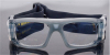 gray Acetate Prescription Safety Glasses front