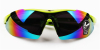 Safety Prescription Glasses  for Cycling green-closed