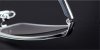 No line bifocals reading glasses, Black Titanium Alloy Frame-d