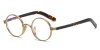Small Round Titanium High Prescription Glasses Frames - Japanese Style