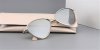 Prescription Designer Sunglasses, GIGI Hadid Cat Eye, Silver