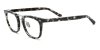 Marble Pattern Acetate Rectangular Eyeglasses 