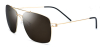 titanium aviator glasses