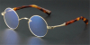 Titanium Saddle Bridge Eyeglasses Round Glasses