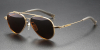 Titanium Aviator Polarized Sunglasses 