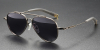 Titanium Aviator Polarized Sunglasses 