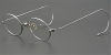 Titanium Cable Temples Glasses-