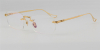Titanium Rimless Glasses