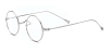 Oval Pure Titanium Saddle Bridge Eyeglasses- Gandhi Style