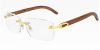 Titanium Womens Eyeglasses Frames, Phoebe Arms