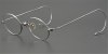 Titanium Cable Temples Glasses-