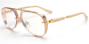 Wide Frame Pure Titanium Aviator Glasses | You Deserve to Have


