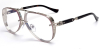 Wide Frame Pure Titanium Aviator Glasses | You Deserve to Have