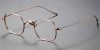 Pure Titanium Saddle Bridge Eyeglasses, Rounded Rectangle