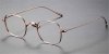 Pure Titanium Saddle Bridge Eyeglasses, Rounded Rectangle