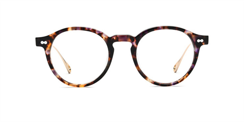 Browline Tortoise Round Glasses Forever Enduring and Trend