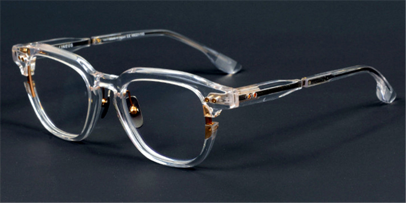 Wide Horn Rimmed Clear Glasses | Clear Glasses Trend Continues 2023