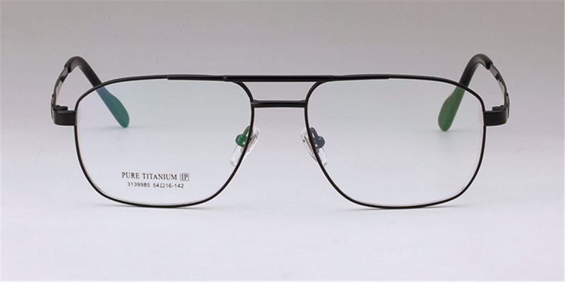 Progressive Reading Glasses No Power On Top, Titanium Aviator 