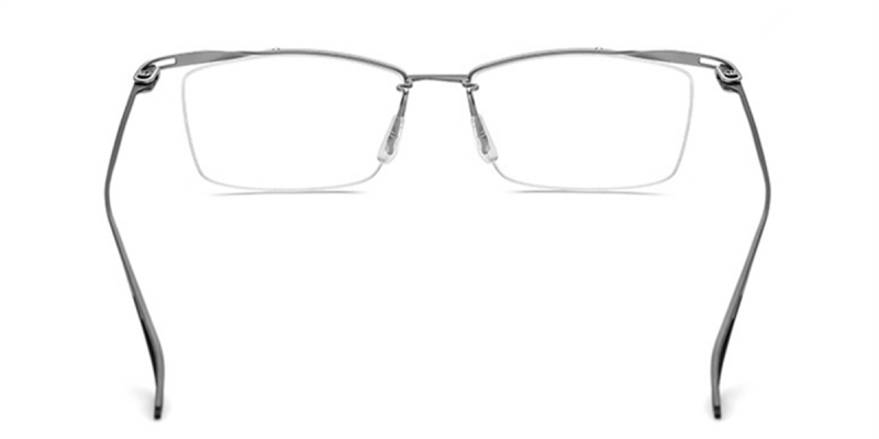 Titanium Semi Rimless Glasses | FramesFashion Rimless Collections