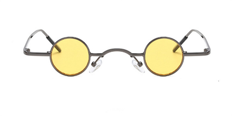 Fluro Yellow Kids Wooden Polarised Sunglasses - buKo