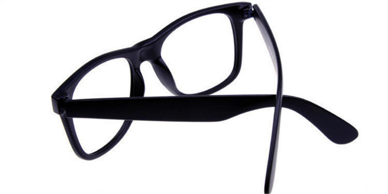 Black Eyeglasses for Oval Face