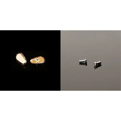 Non slip nose pads made of silicon 