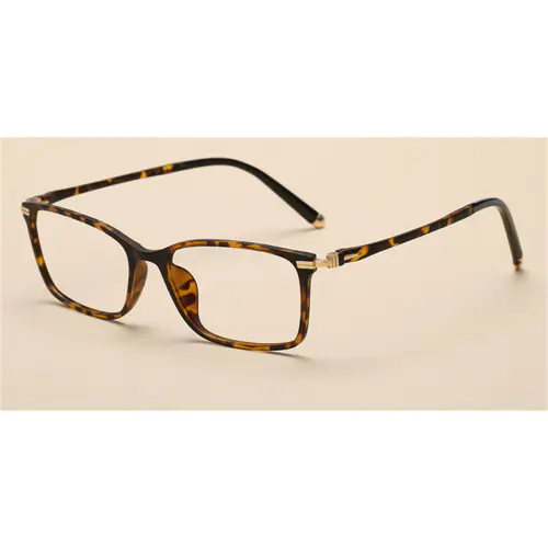 Tortoise thin plastic glasses, Flexible glasses