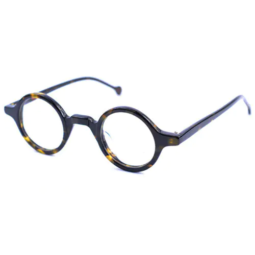 Vintage Super Small Round glasses for men Tortoise-l