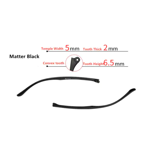 Eyeglasses replacement temple arms