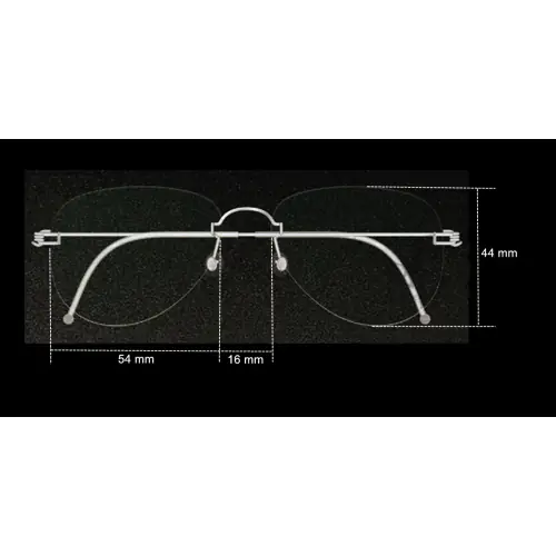 Custom Eyeglasses Frames, Express your personal style-Aviator shape Lens 54-58mm-Small
