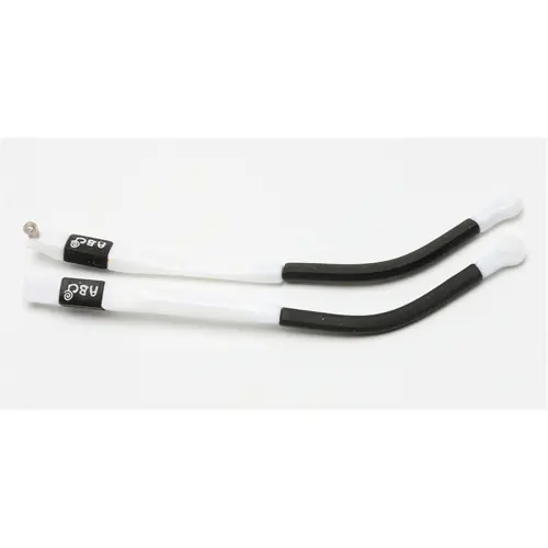 kids replacement temple white & purple