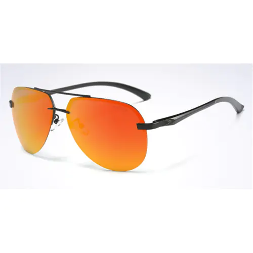 Black Rimless Glasses-diagonal