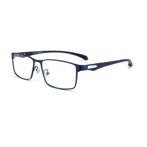 o line bifocals reading glasses, Blue Titanium