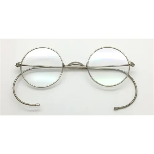 Golden Cable Temples Glasses for Men 41mm