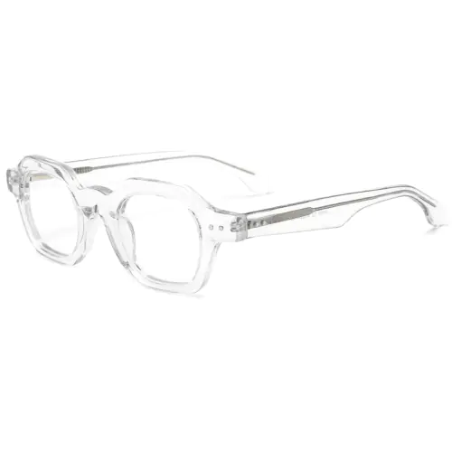 Horn Rimmed Clear Glasses | Clear Glasses Trend Continues 2023