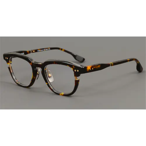 Wide Horn Rimmed Clear Glasses | Clear Glasses Trend Continues 2023-Tortoise