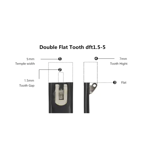 Eyeglasses temple for glasses hinge repair