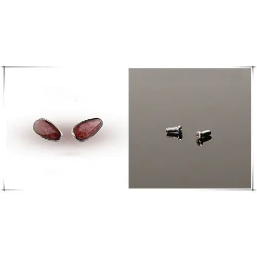 Nose Pads Brown Gems
